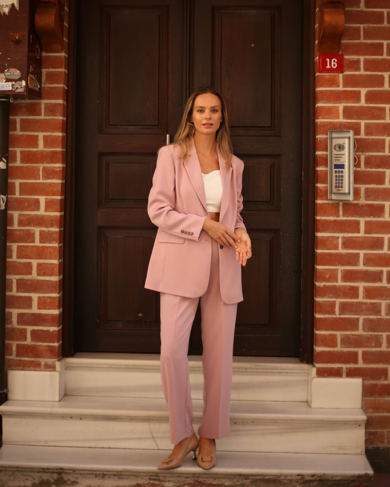 Alice Dusty Pink Blazer Jacket