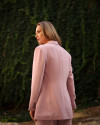 Allice Toz Pembe Blazer Ceket