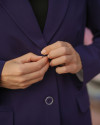 Alice Purple Blazer Jacket