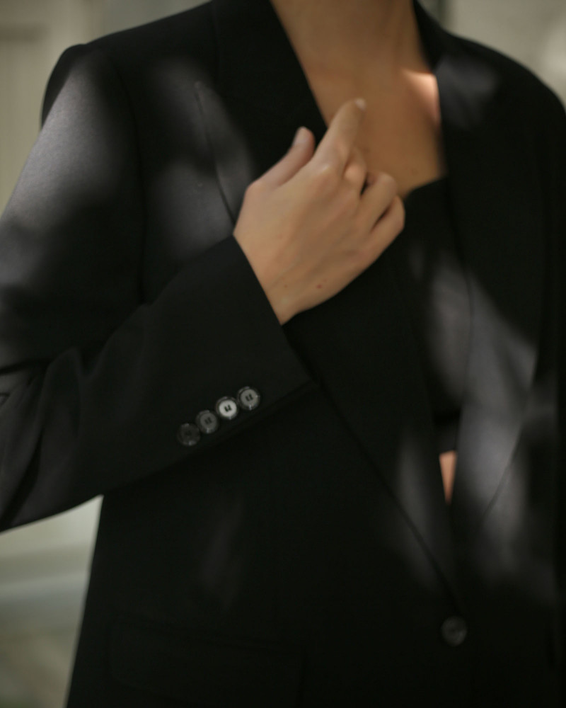 Milena Black Blazer Jacket