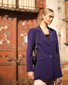 Alice Purple Blazer Jacket