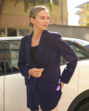 Alice Purple Blazer Jacket